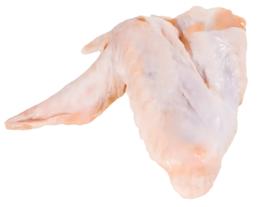 Ailerons de dinde nature surgelés, présentés crus et entiers, parfaits pour les recettes de volaille maison. Texture fraîche et prête à cuisiner.