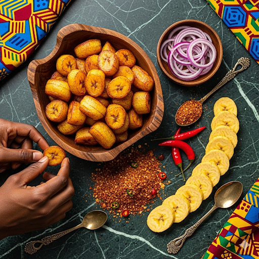 Kelewele authentique