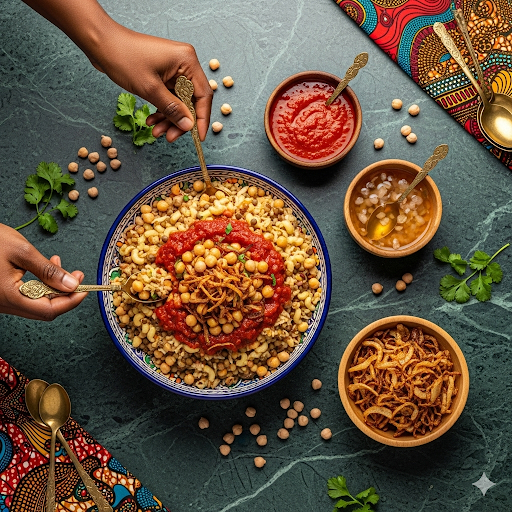Koshari authentique