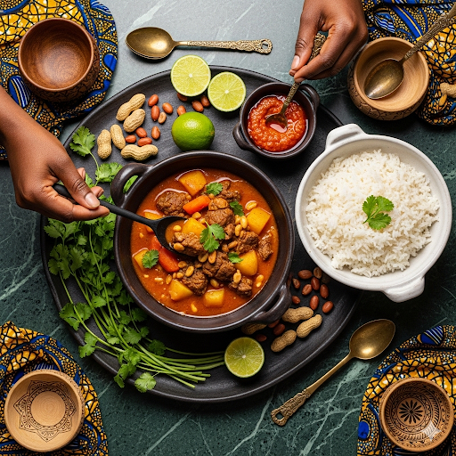 Mafé à la viande authentique