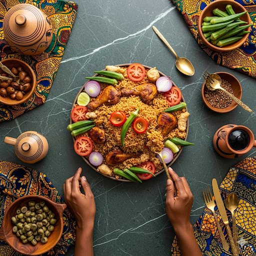 Riz pilaf aux gombos authentique