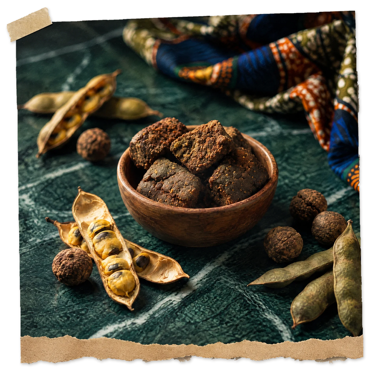 Bienfaits du Nere (Soumbala) : Umami Fermente Africain
