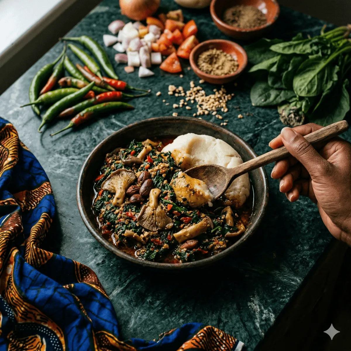 Recette Plats de Cuisine Africaine Végétarienne Délicieux - Épicerie africaine en ligne NKOSI