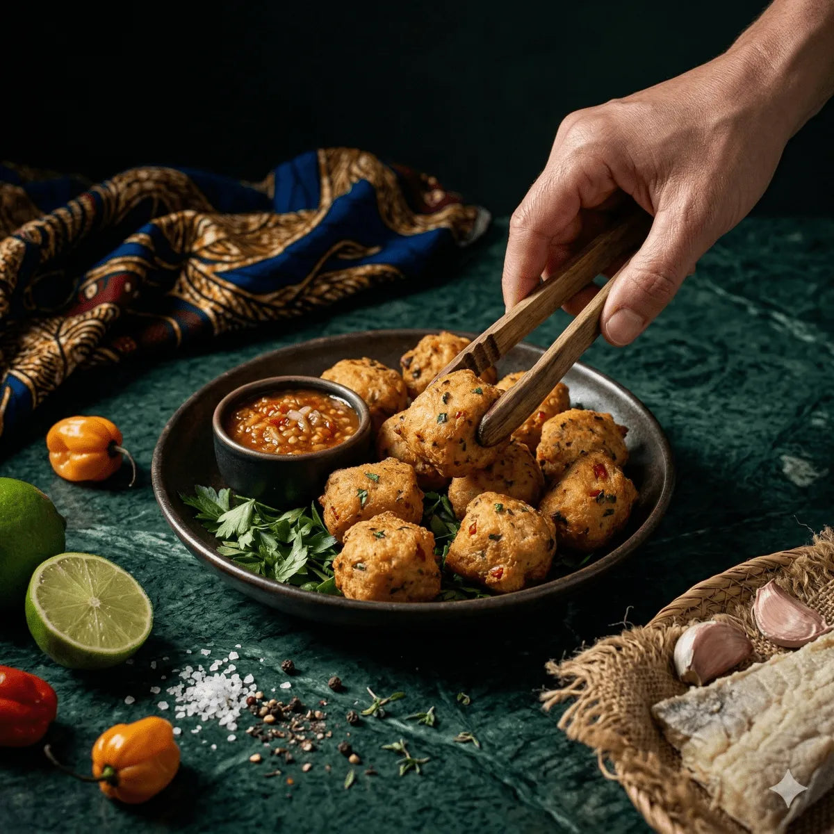 Recette Accras de morue (Antilles) - Épicerie africaine et caribéenne en ligne NKOSI