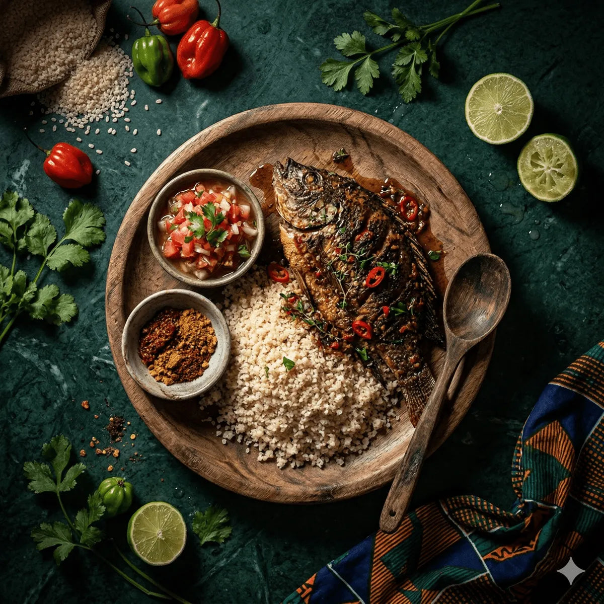Recette Attiéké au Poisson : Le Couscous Ivoirien Authentique - Épicerie africaine en ligne NKOSI