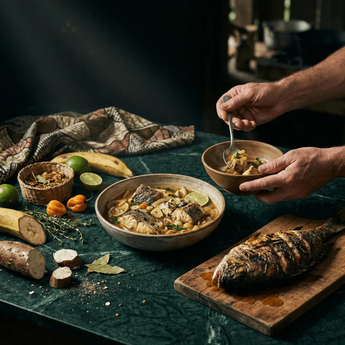 Recette Blaff de cabillaud - Épicerie caribéenne en ligne NKOSI