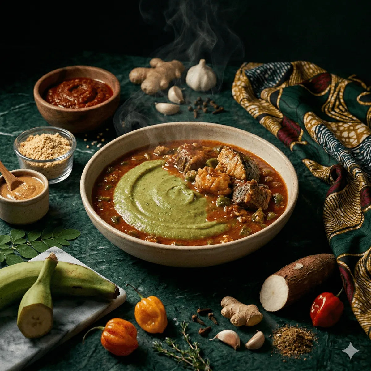 Recette Foufou / Foutu banane verte - Épicerie africaine en ligne NKOSI