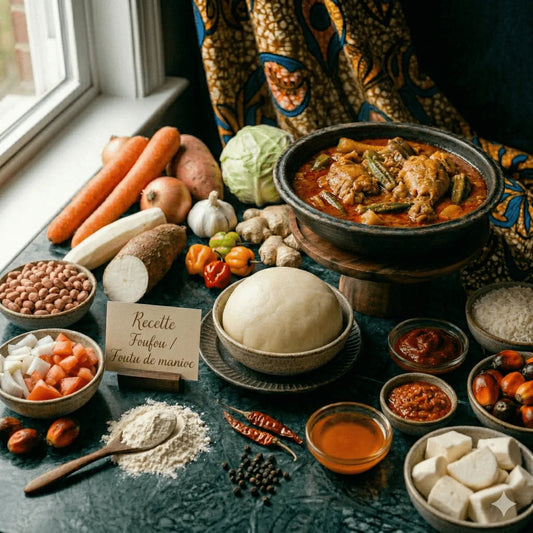 Recette Foufou / Foutu de manioc - Épicerie africaine en ligne NKOSI