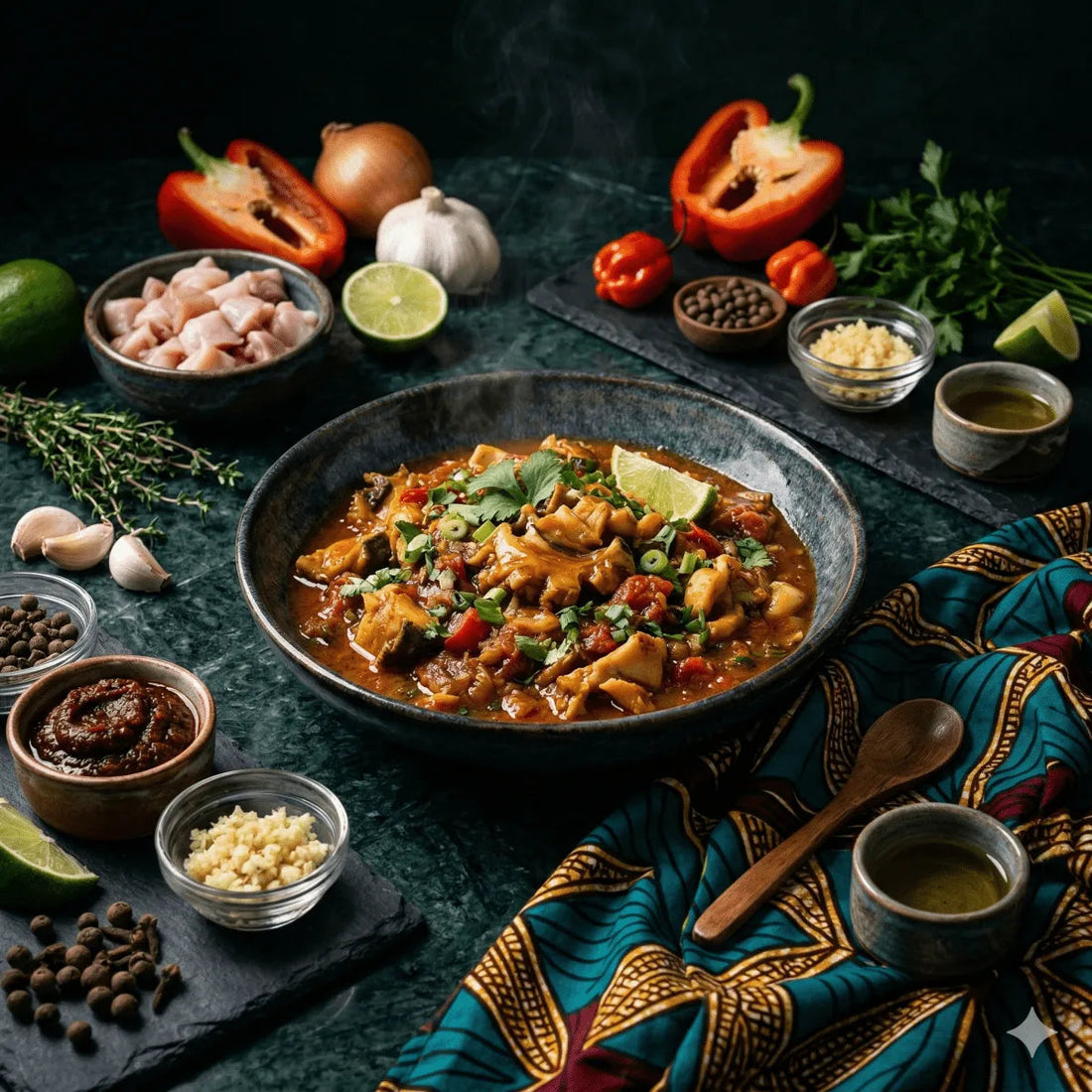 Recette Fricassée de lambis - Épicerie africaine en ligne NKOSI