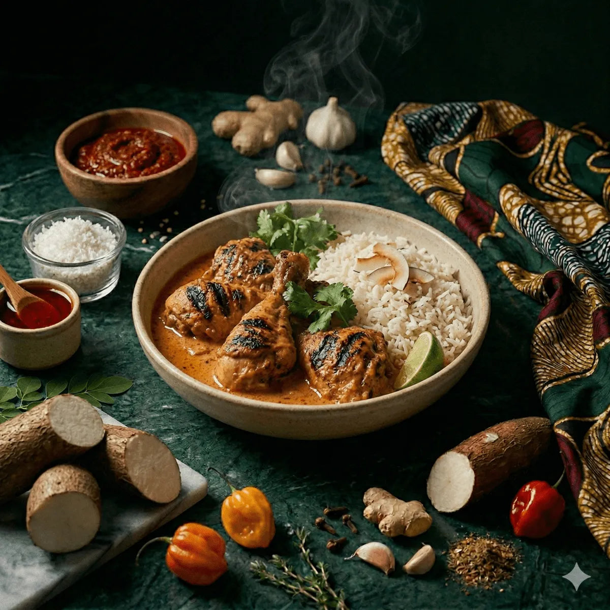 Recette Galinha à Zambeziana - Épicerie africaine en ligne NKOSI