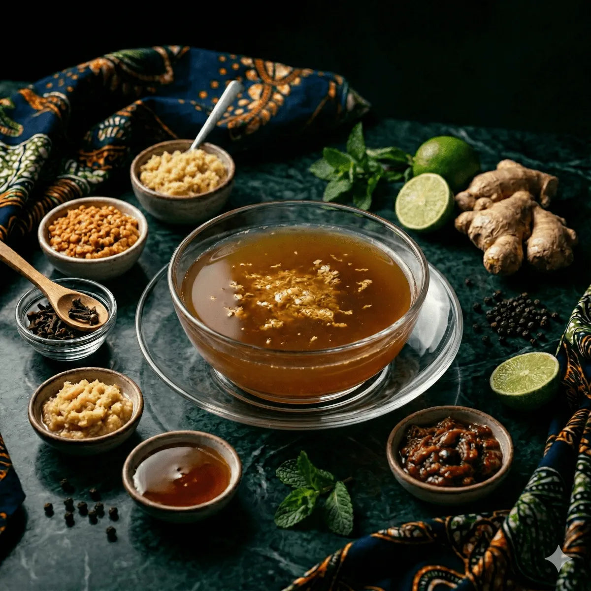Recette Jus de gingembre Africain : Boisson Tonique Épicée au - Épicerie africaine en ligne NKOSI