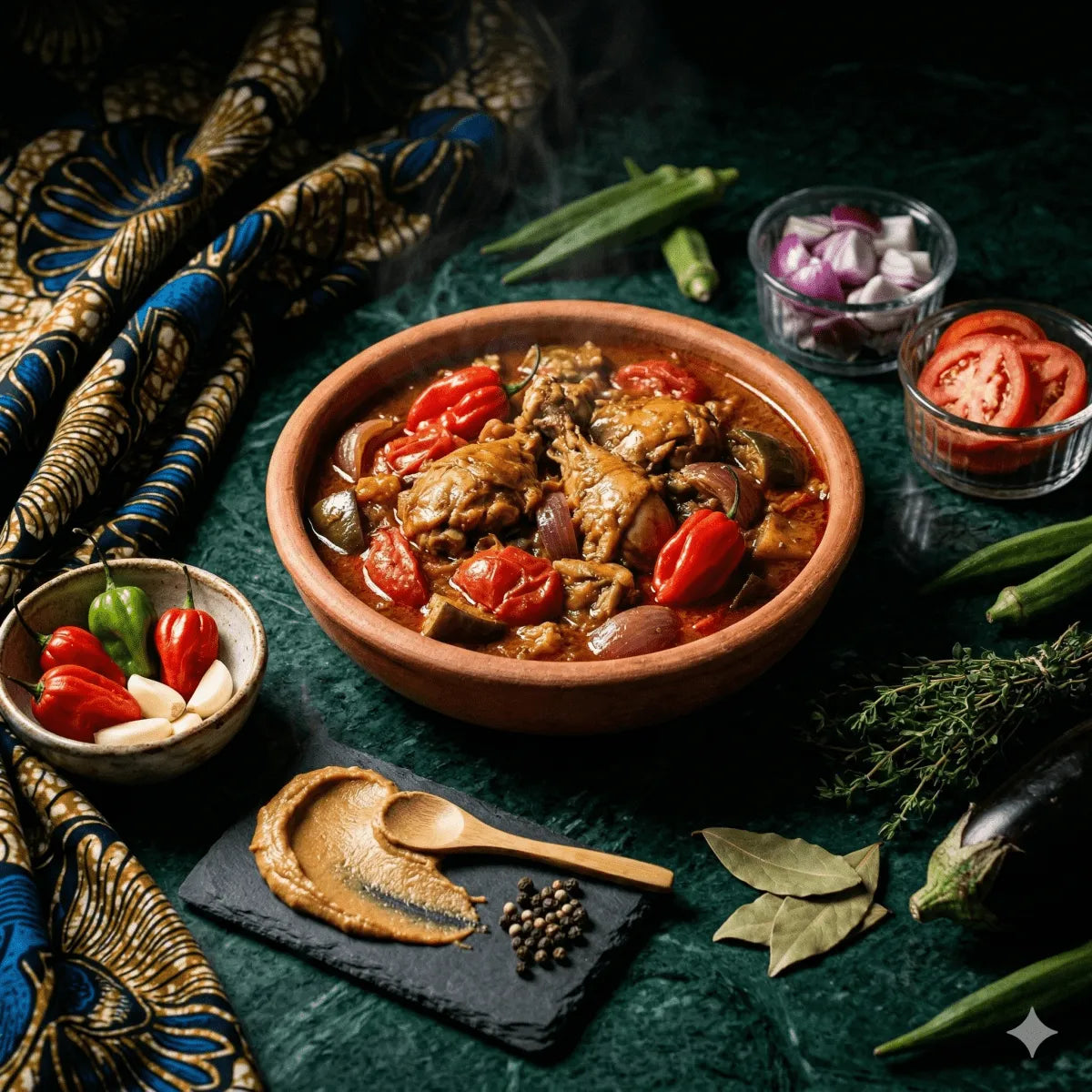 Recette Kedjenou Ivoirien : Poulet Mijoté en Cocotte à l'Étouffée - Épicerie africaine en ligne NKOSI