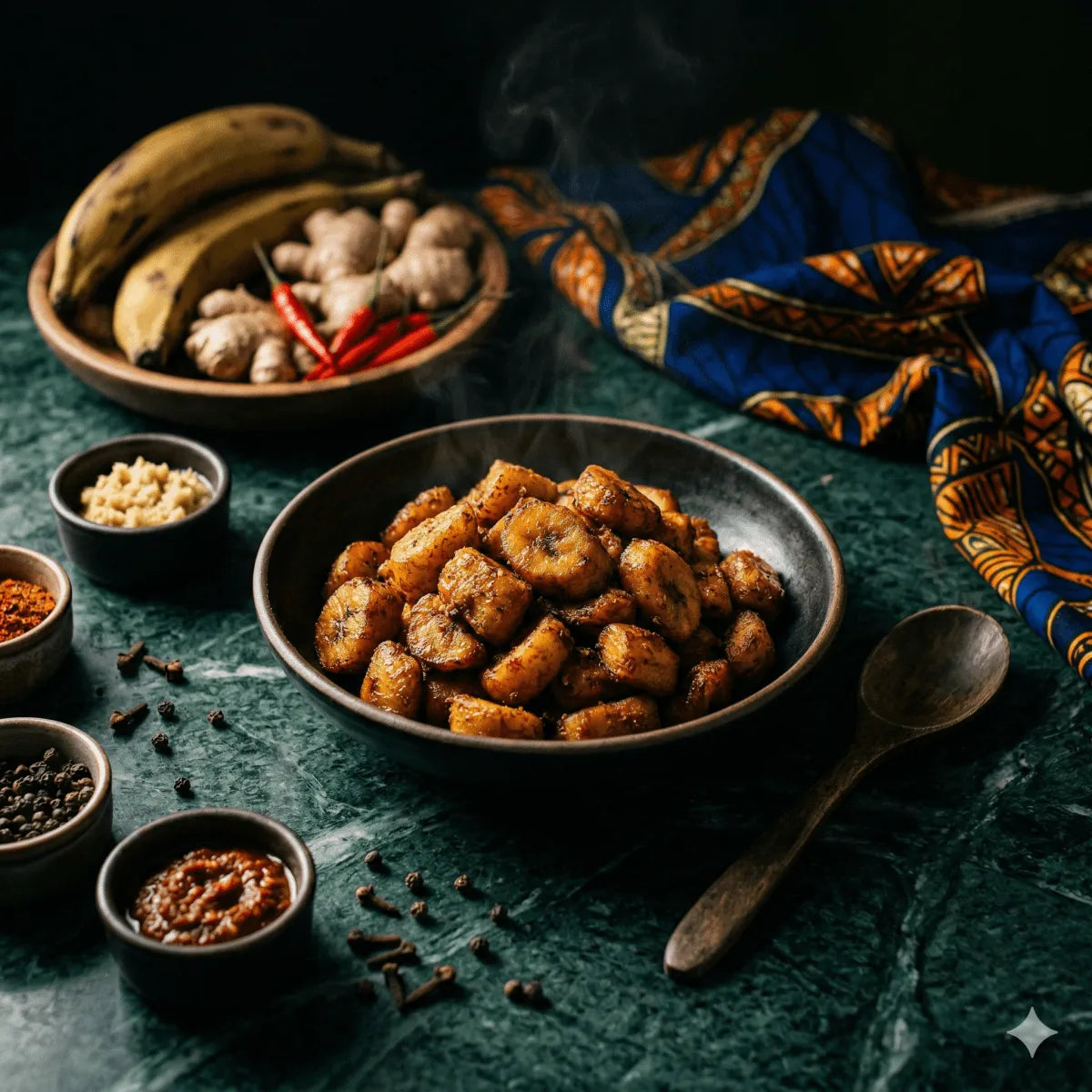 Ricetta Kelewele Ghanese: Platano Fritto Speziato allo Zenzero
