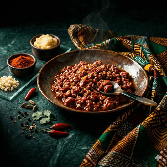 Recette Kitfo Éthiopien : Tartare de Boeuf Épicé au Beurre Clarifié - Épicerie africaine en ligne NKOSI