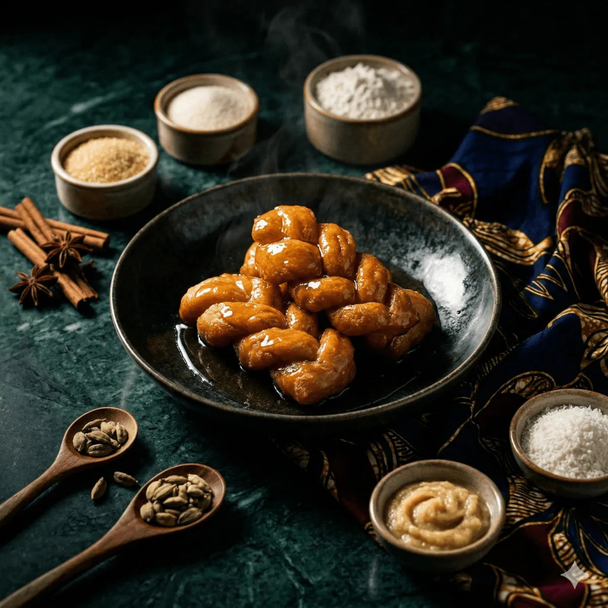 Recette Koeksisters Sud-Africain : Beignets Tressés Sucrés et - Épicerie africaine en ligne NKOSI