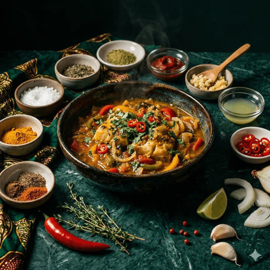 Recette Morue à l'antillaise - Épicerie africaine et caribéenne en ligne NKOSI