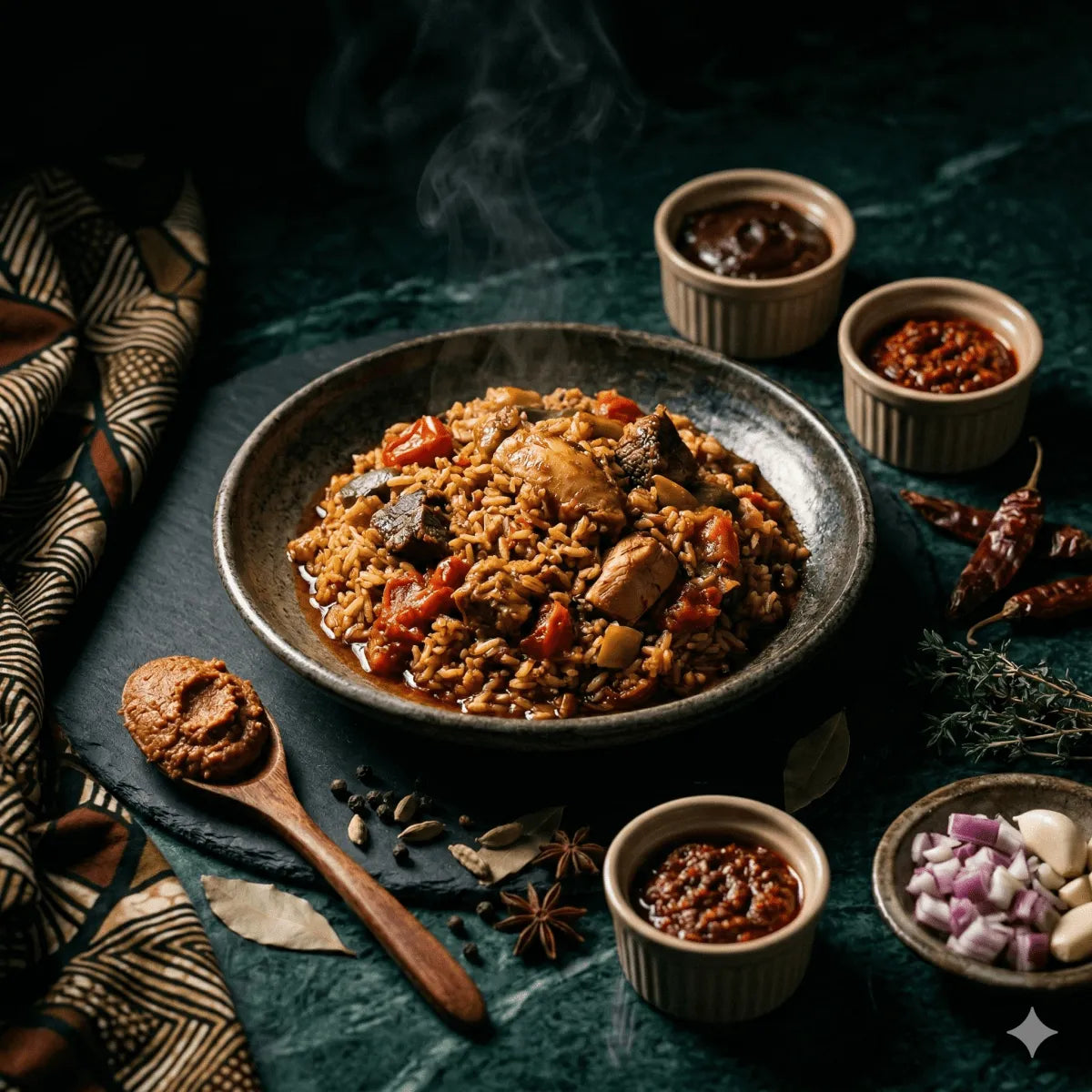 Recette Riz gras Africain : Riz Parfumé One-Pot d'Afrique de l'Ouest - Épicerie africaine en ligne NKOSI