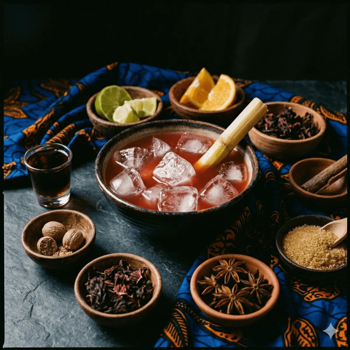 Recette Rum punch Antillais : Cocktail Rhum et Fruits Tropicaux des - Épicerie caribéenne en ligne NKOSI