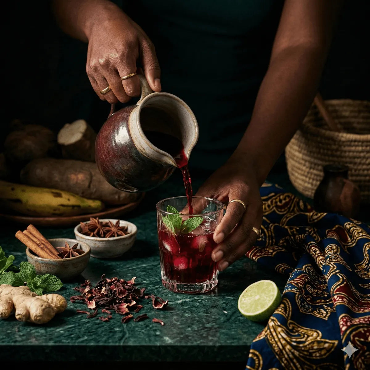 Recette Faciles pour Boisson Hibiscus Maison : Le Guide Complet du Bissap - Épicerie africaine en ligne NKOSI