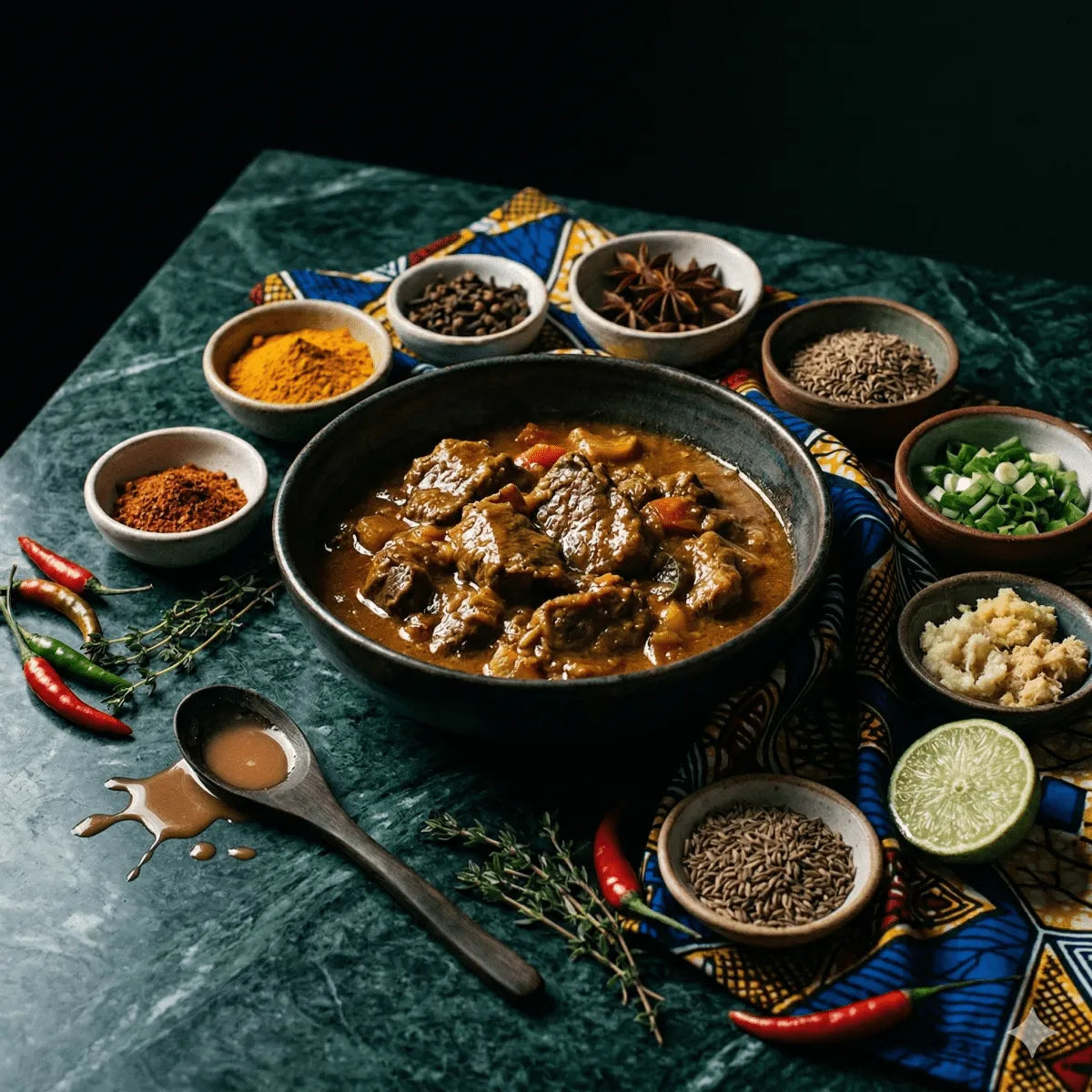 Recette Veau Colombo : L'Épice des Antilles - Épicerie créole et caribéenne en ligne NKOSI