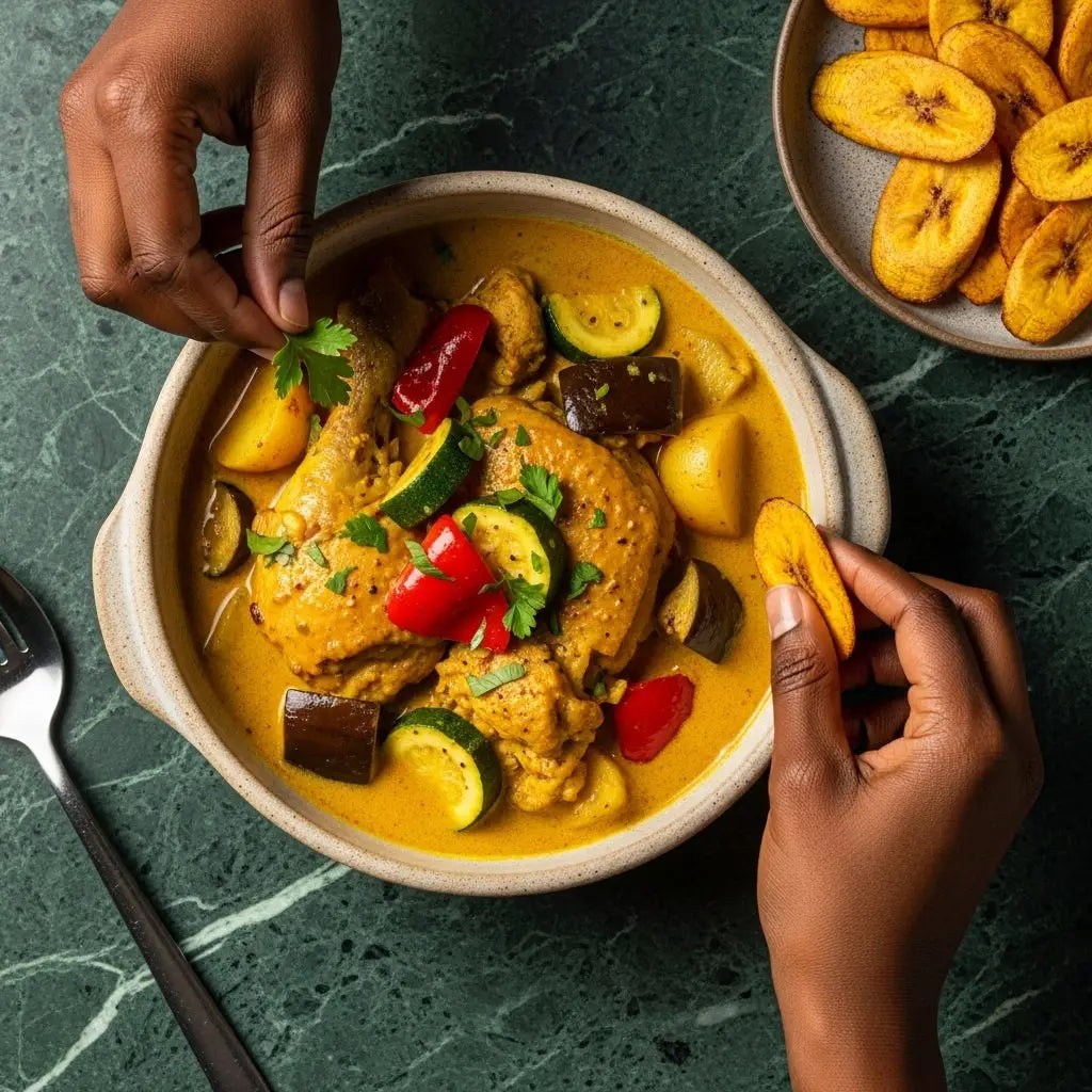 Colombo Poulet Créole : Saveurs des Antilles | Épicerie exotique | NKOSI.