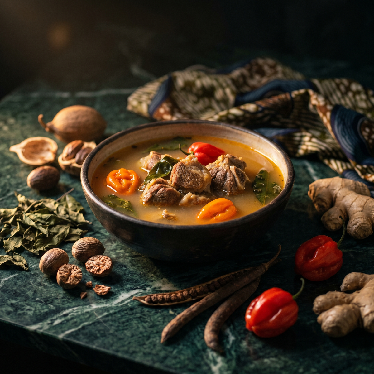 Pepper Soup Nigérian : Bouillon Épicé Réconfortant