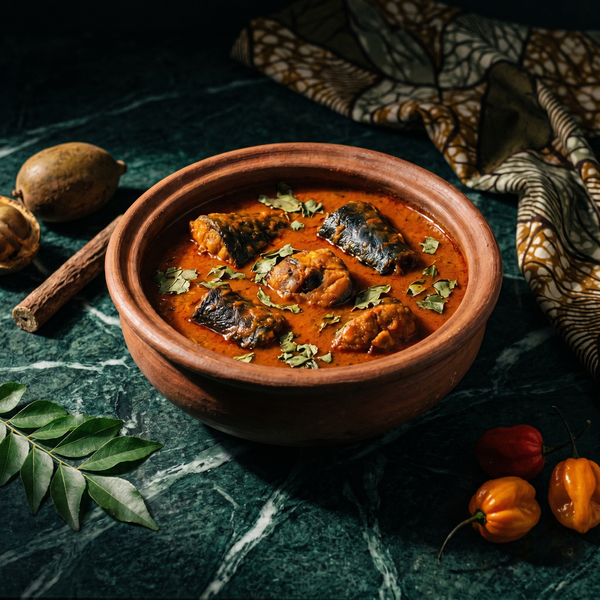 Banga Soup Nigériane : Soupe à la Pulpe de Palme du Delta