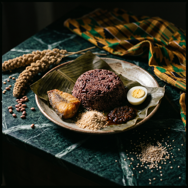 Waakye Ghanéen : Riz et Haricots Emblématique du Ghana