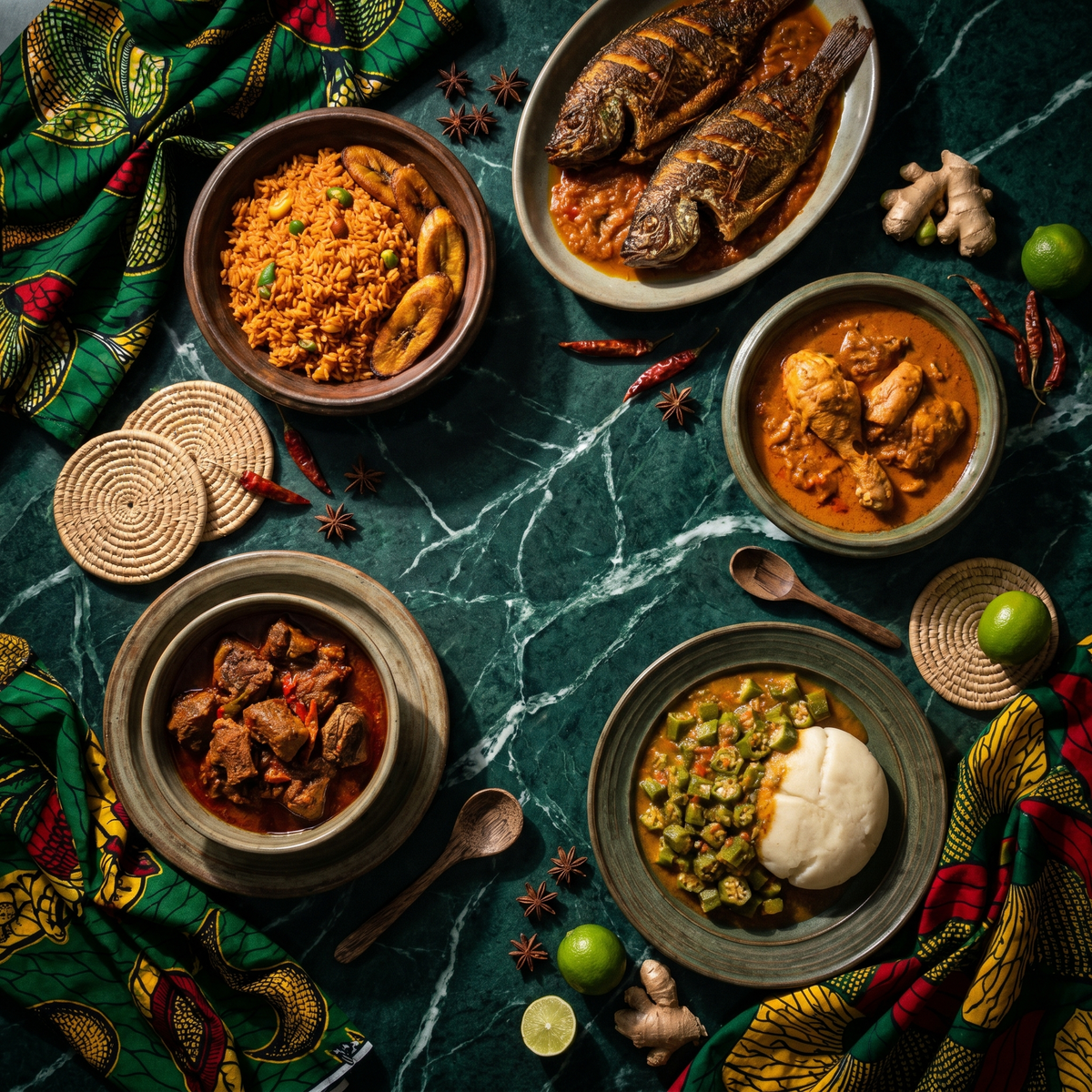 Menu Indépendances Africaines Août 2026 : Plats Fêtes Nationales