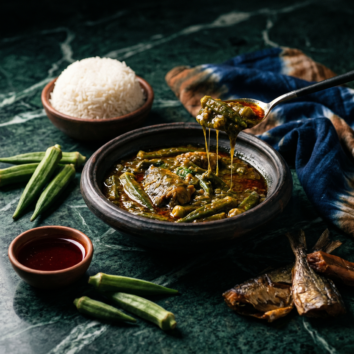 Soupe Kandia : Ragout de Gombo Senegalais