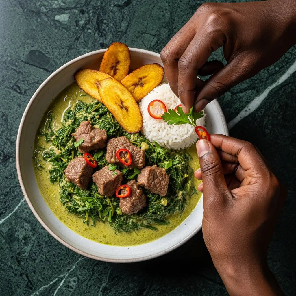 Ndolé Authentique : Plongée Culinaire au Cœur du Cameroun | Épicerie exotique | NKOSI.