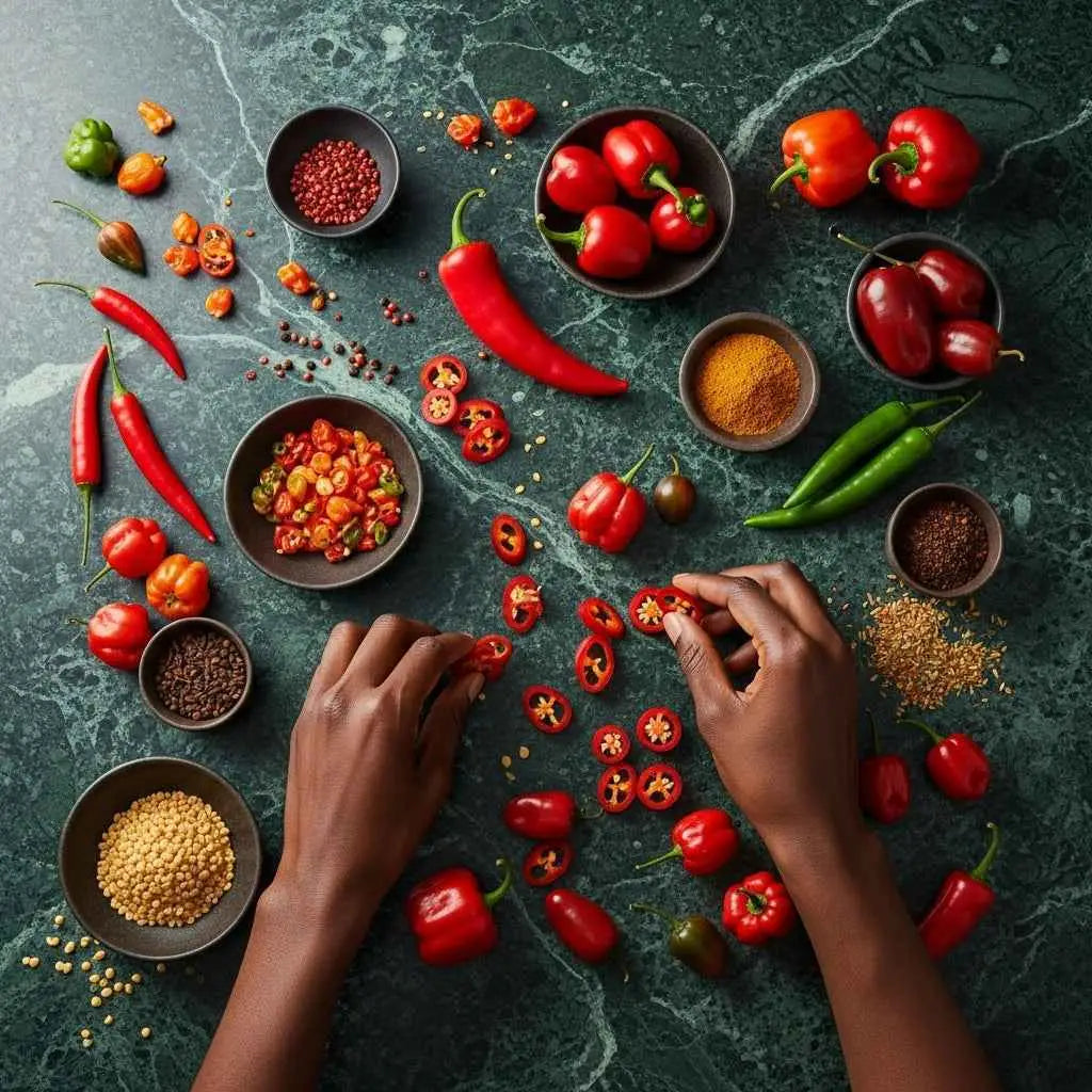 Découvrez les Piments Africains Doux | Épicerie exotique | NKOSI.