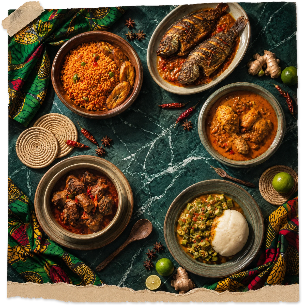 Menu Indépendances Africaines Août 2026 : Plats Fêtes Nationales
