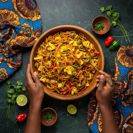 Achard de légumes authentique