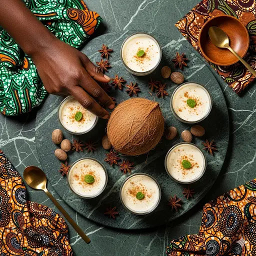 Blanc-manger antillais authentique