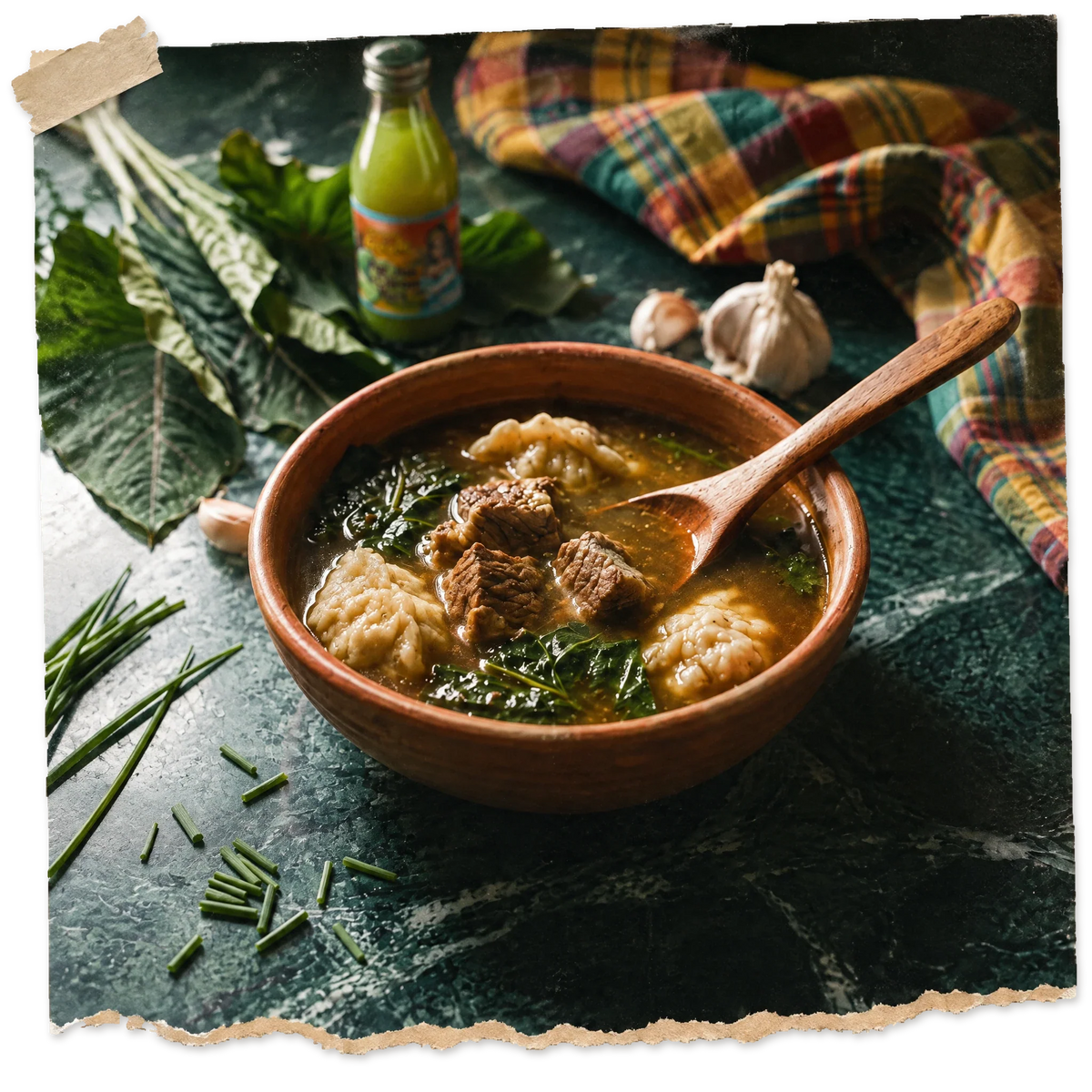Bouillon Boeuf Antillais : Soupe Réconfortante Créole