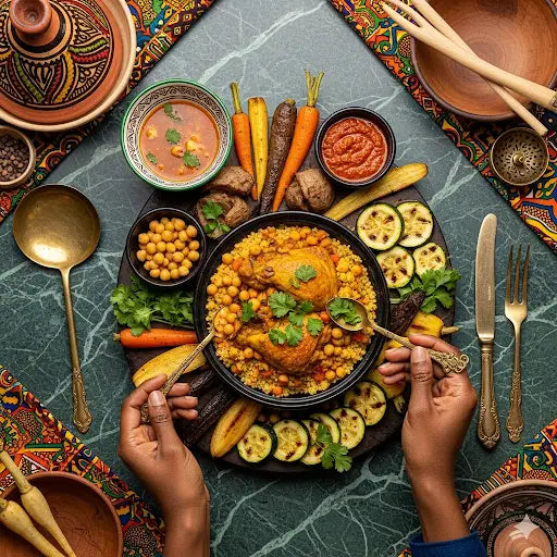 Couscous au poulet authentique