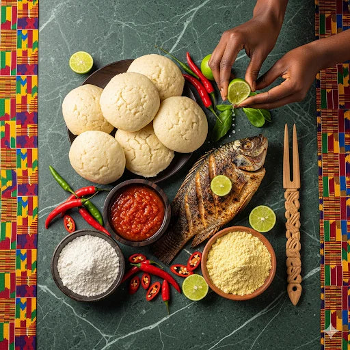 Abolo / Ablo authentique d'afrique de l'ouest