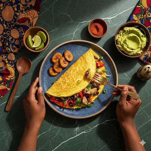 Omelette antillaise authentique