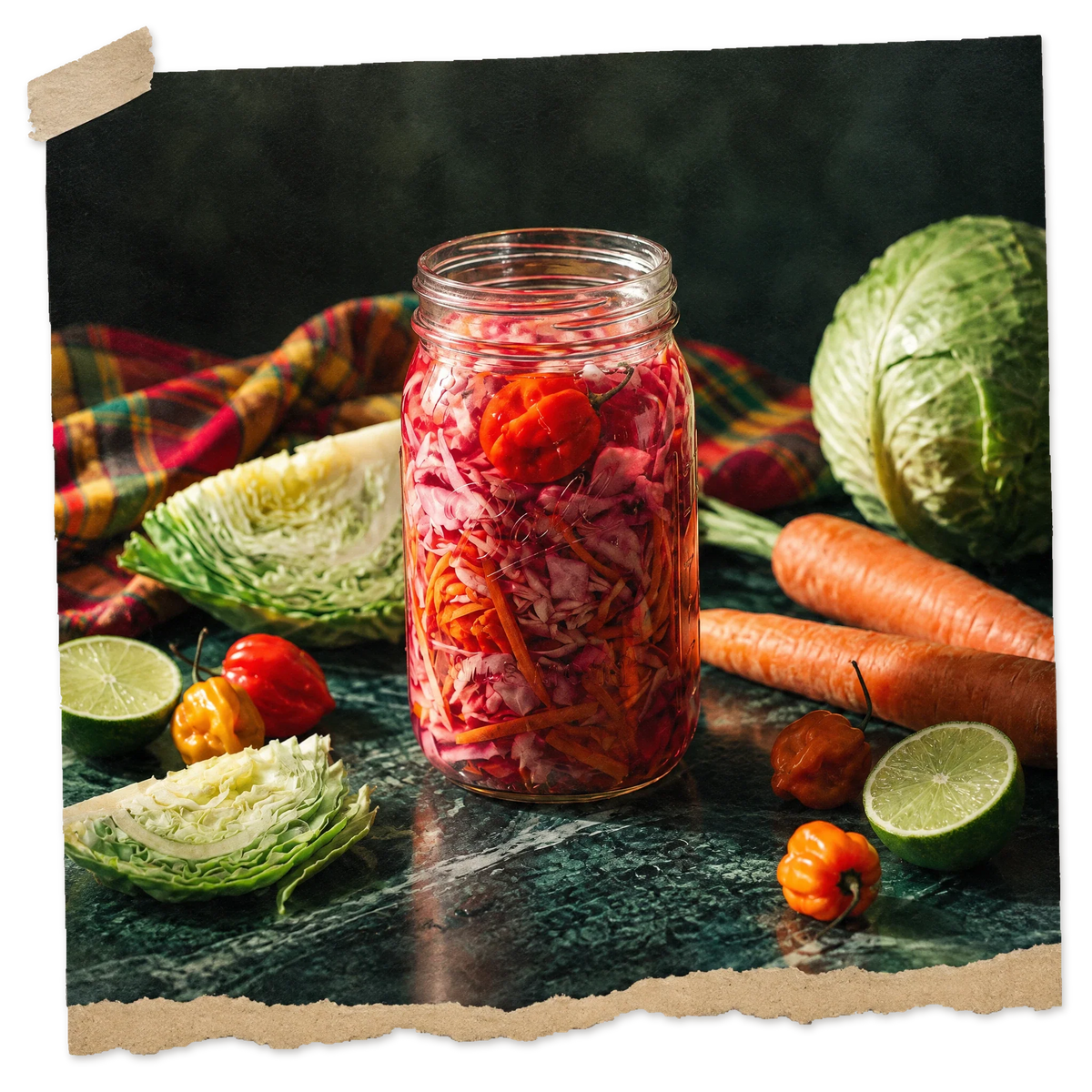 Pikliz Haïtien : Condiment Caraïbéen Picanté