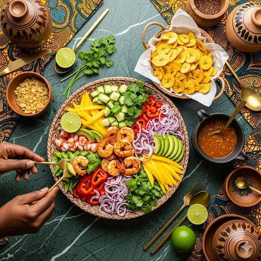 Salade créole authentique