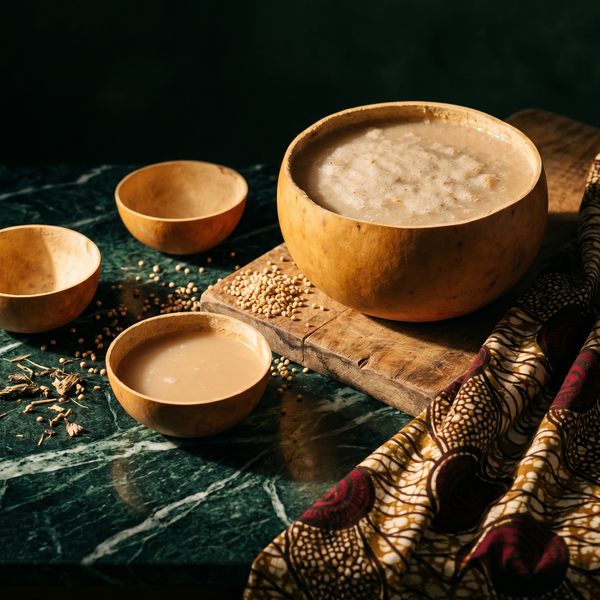 Tchapalo Ivoirien : Biere Traditionnelle de Mil Fermente