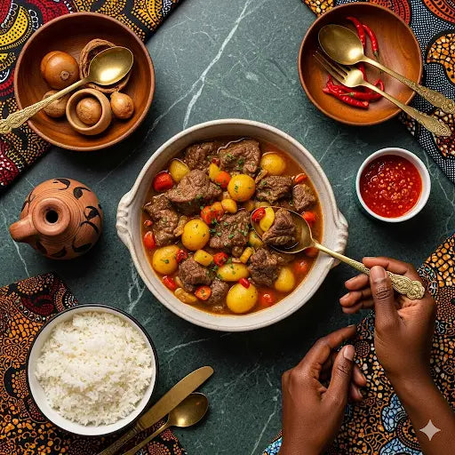 Veau colombo authentique