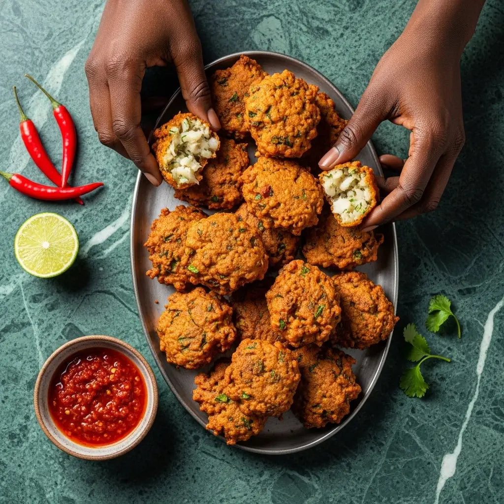 Recettes d'Accras de Morue : Ingrédients et Variantes | Épicerie exotique | NKOSI.