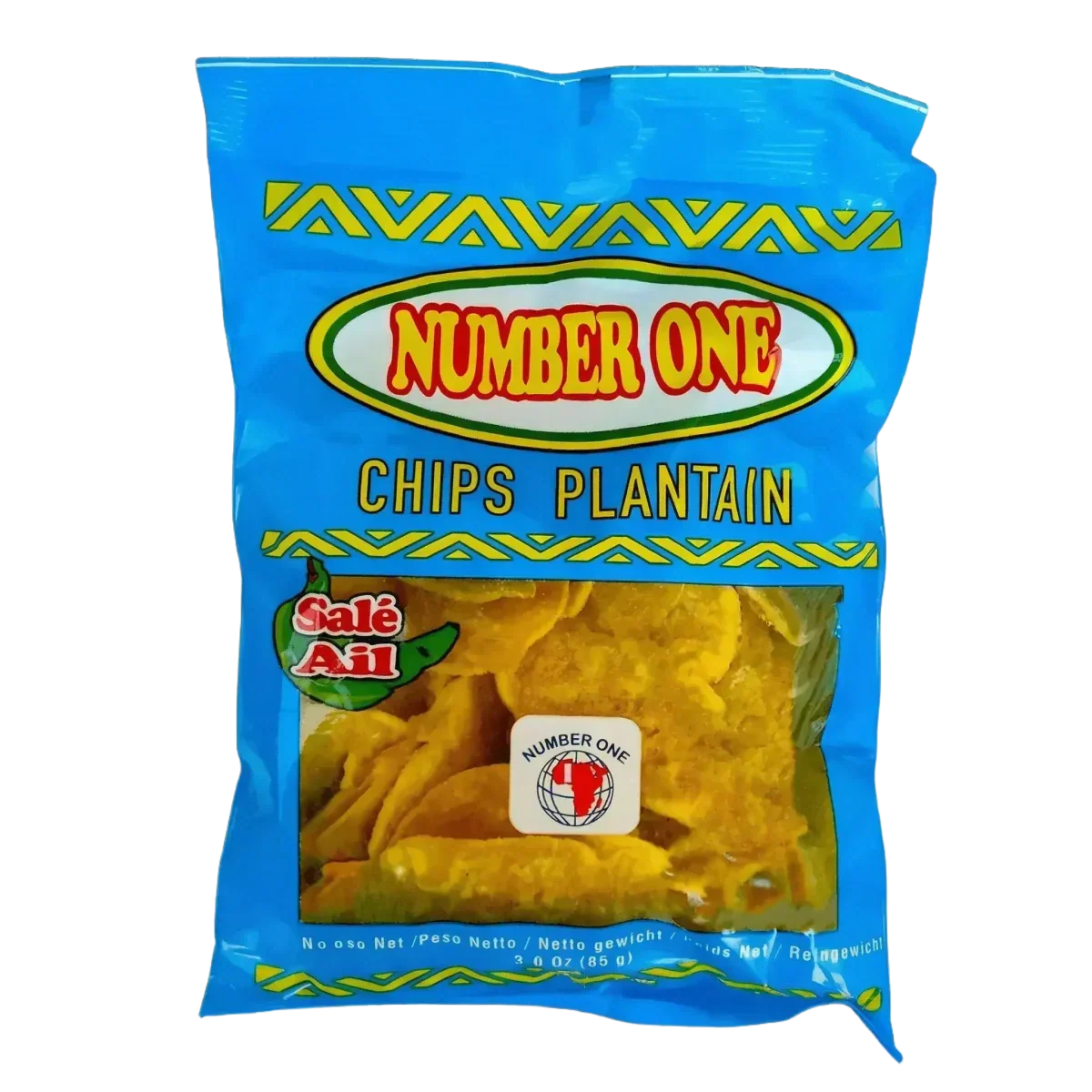 Chips de banane plantain N°1 vendues par NKOSI