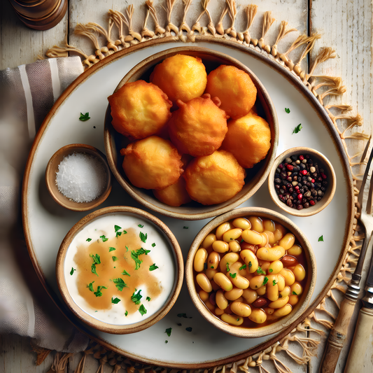 Beignet haricot et bouille