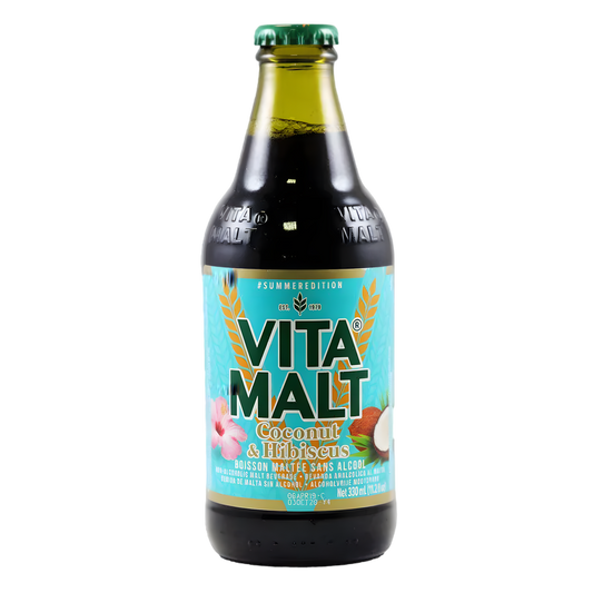 Boisson au malt au coco et hibiscus VITA MALT