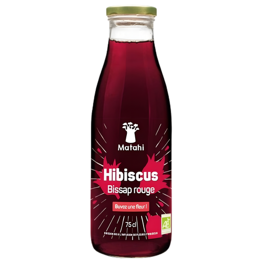 Boisson bio hibiscus MATAHI