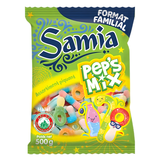 Bonbons assortiment pep's halal SAMIA