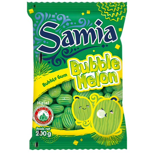 Bonbons bubble melon halal SAMIA